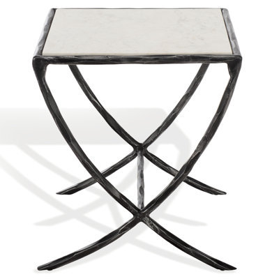 Braydan Marble Top End Table