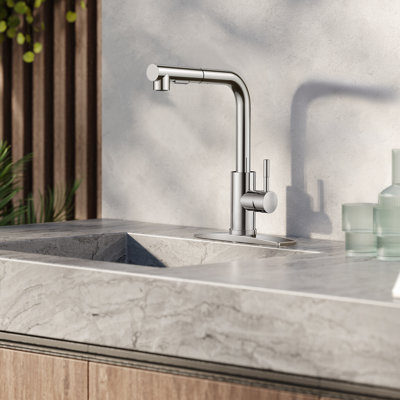 Pull Down Spray Single Lever Kitchen Tap