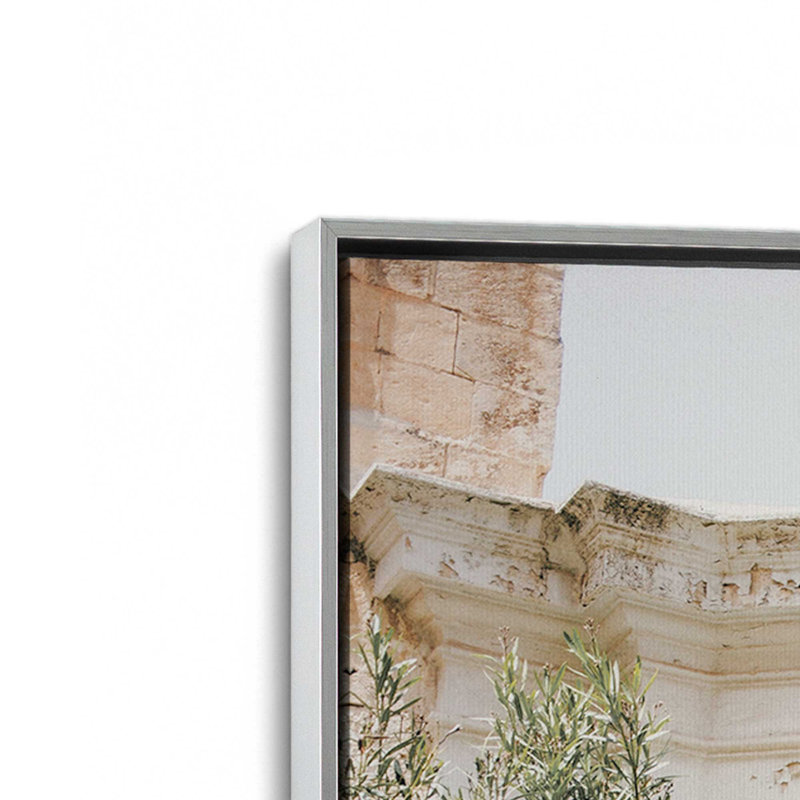 Secret Garden Gate Canvas Print, in a Polished Gold Frame, 36" x 24", 12.75" H x 8.75" W x 1.75" D