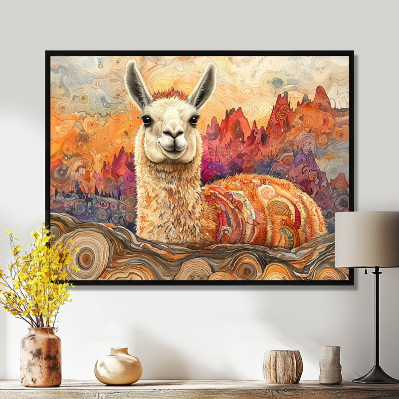 Groover - Animals Wall Art, Noir, noir, noir, noir, H 12 po x l 20 po, Floater Framed