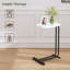 Table d'appoint en forme de C, table de bout en C pour canapé et chevet