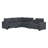 Rocktem Power Recliner Modular Sectional-1844886856