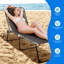 Chaise longue simple inclinable 74 po Mcalpine-539411484