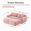 Canapé à assise profonde, aucun assemblage requis-1399756075-1399756070