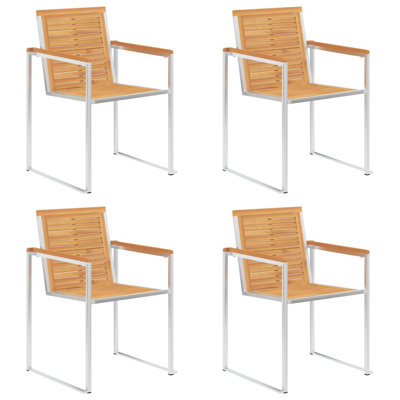 Azma Stacking Patio Dining Armchair