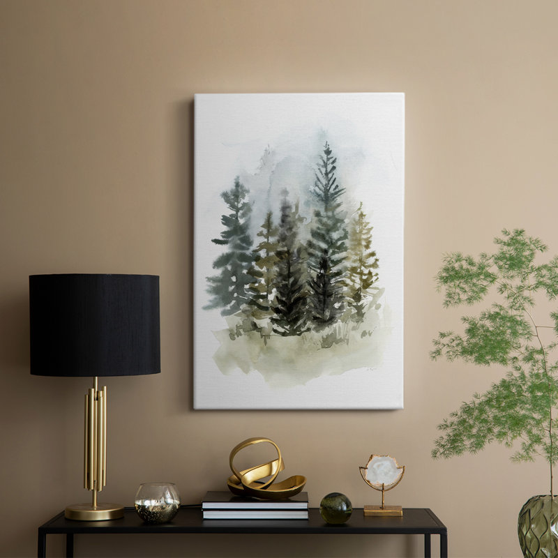 Washeline Treeline II - Cavas enveloppés de galerie, H 48 po x l 32 po
