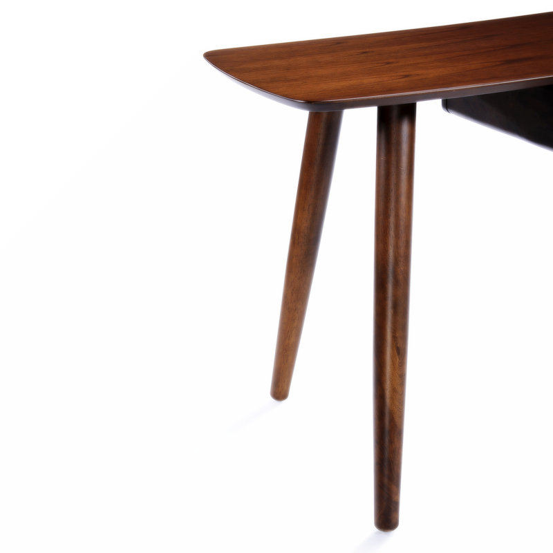 Ensemble de table de salle à manger d'extérieur avec 8 chaises, Brun foncé