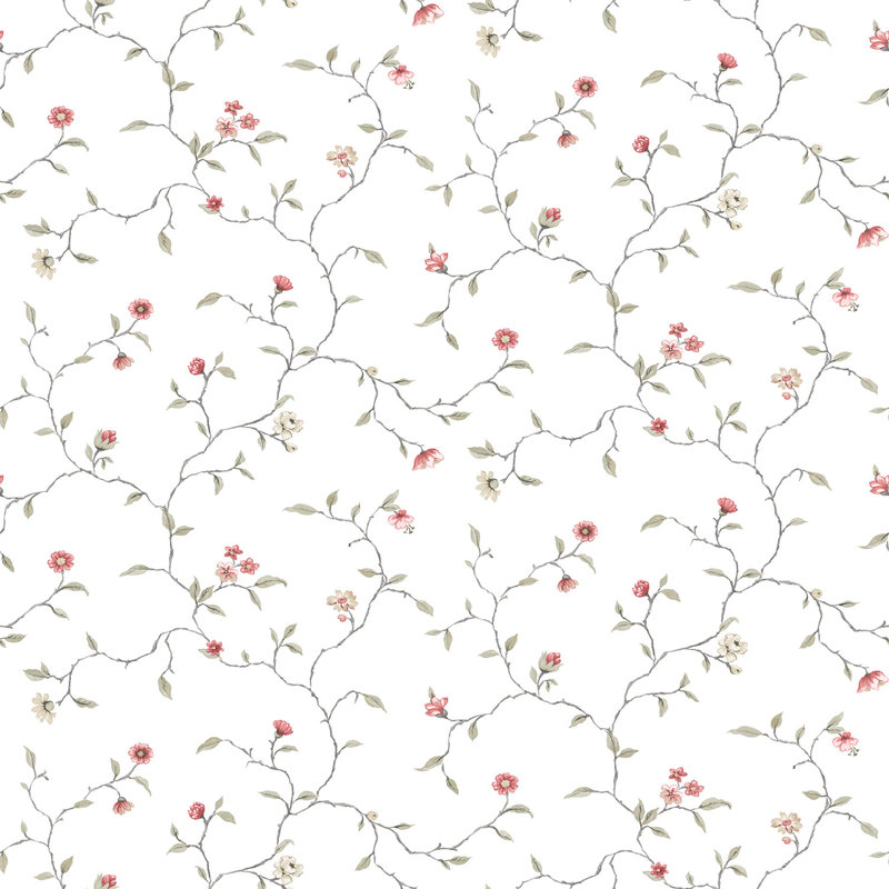 Angelos 10m x 53cm Matte Wallpaper Roll, Pink