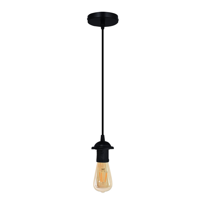 Bussell 1 - Light Single Pendant, Black