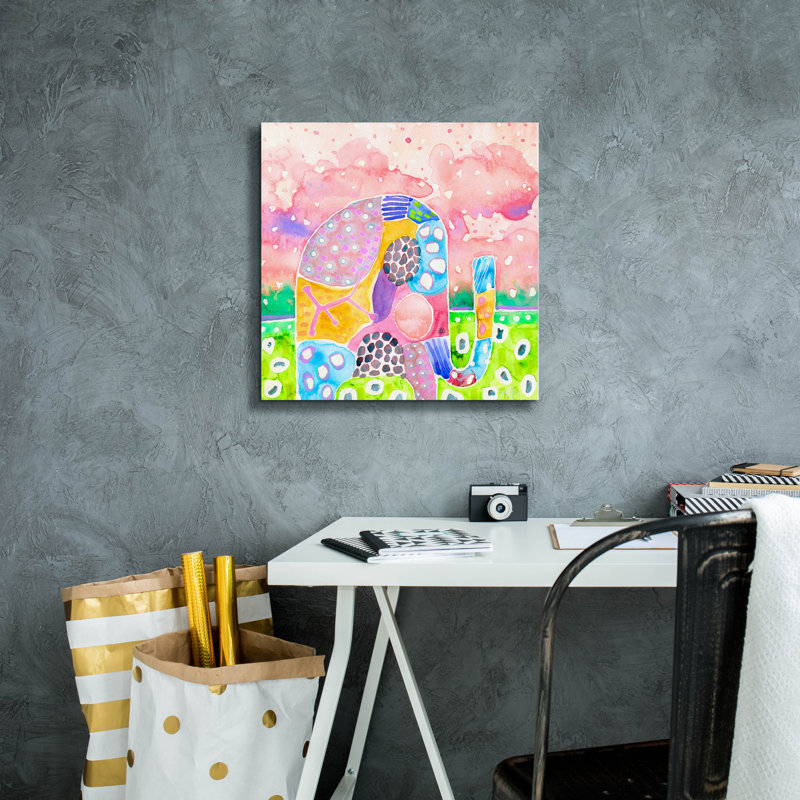 «Charmed» par Wyanne, art mural sur toile, 18 po x 18 po, H 18 po x l 18 po x P 0,75 po