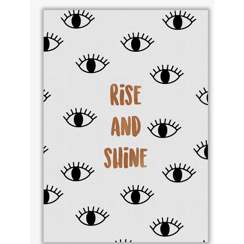 Rise & Shine Bedroom - Print, No Frame, 30 cm H x 21 cm W x 1 cm D