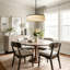 Lustre cylindrique 19,6 po moderne noir mat moderne-2034658038-2034658039