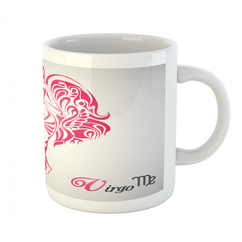 Grande tasse à café zodiac virgo