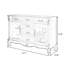 Buffet en bois manufacturé et brun noisette-411893268