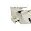 Très grand lit beige, fonction de massage, encastrement, prise de charge, compartiment à bijoux, rangement latéral, télécommande pour chambre à coucher, charge, amplement