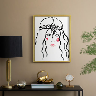 BlossomII Framed Print - Solid Wood