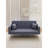 71-inch convertible love seat sofa, American vintage grey velvet material, suitable for small living room, bedroom, office-1719282379-1736278763