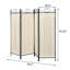 Paravent pliable 4 panneaux Shoji beige
