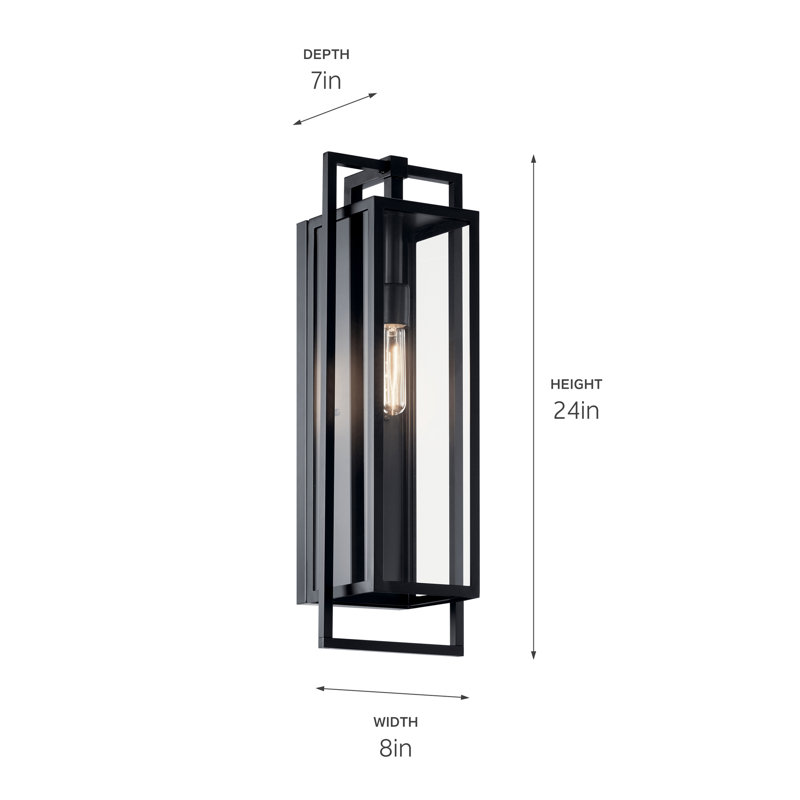 Applique murale en aluminium Hadin