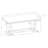 White And Chrome Dining Set-1098995779
