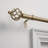 Exclusive Home Torch Curtain Rod and Coordinating Finial Set, Adjustable-437156254-437156239