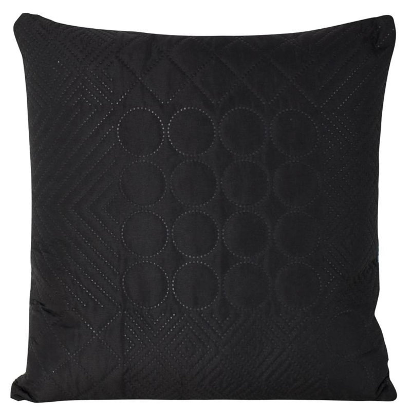 Square Pillow Case, Black