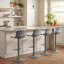 Meli Height-Adjustable Swivel Bar Stool-2042762451