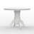 Solid Wood Top Pedestal Dining Set-732296147-732296144-732296151