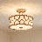Bayberry 2-Light Ceiling Light in Natural Brass-257618405