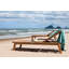 Diuna Outdoor Teak Chaise Lounge