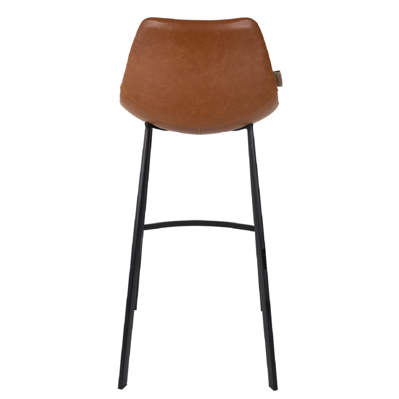 Franky 26" Counter Stool, Counter Stool (26" Seat Height), Brown