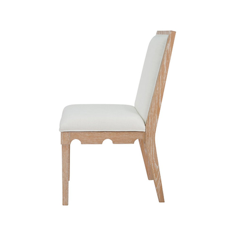 Lanister Upholstered Dining Chair, Oak