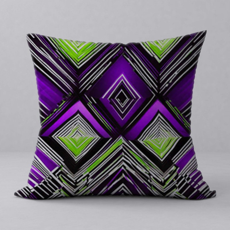  Housse et insert de coussin décoratif en polyester
