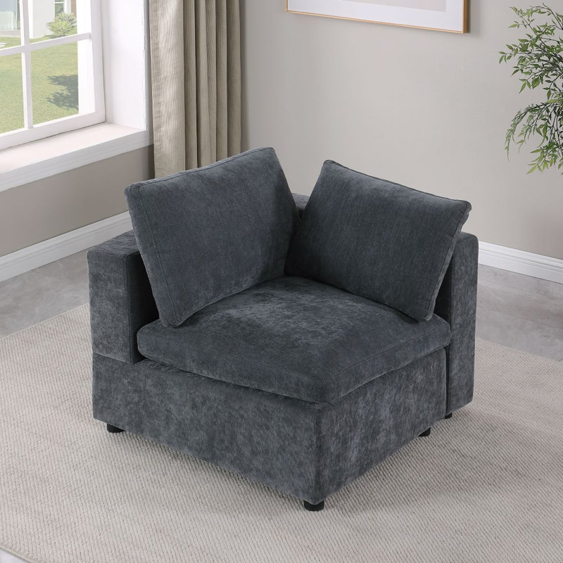 Fauteuil de chambre 34,3 po Ashani