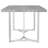 Savona Grey Faux Marble Rectangular Dining Table