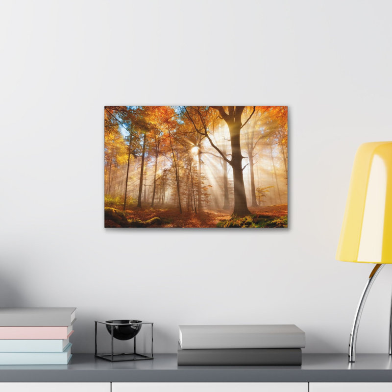 No Frame Print on Canvas, 24cm H x 30cm W