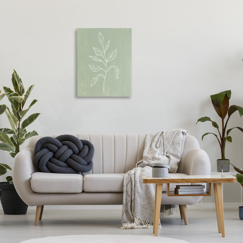 Art mural sur toile "Drooper Plant Leaves" par Patricia Pinto, H 30 po x l 24 po