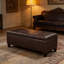 Banc de rangement avec repose-pieds Aspen