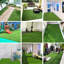 54 tuiles de gazon artificiel à emboîtement 54 po, ensemble de plancher de gazon artificiel 12 po x 12 po pour terrasse, balcon, cour arrière