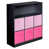 Black/Light Pink/Dark Pink