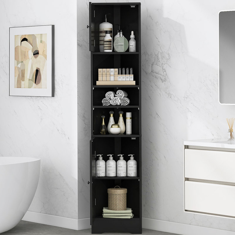 Armoire de rangement multi-fonctionnelle avec deux portes