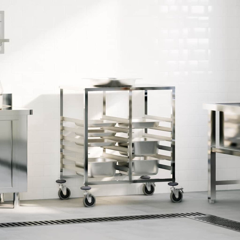 Metal Bar Cart