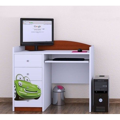 Ondine Car 100cm W Computer Desk