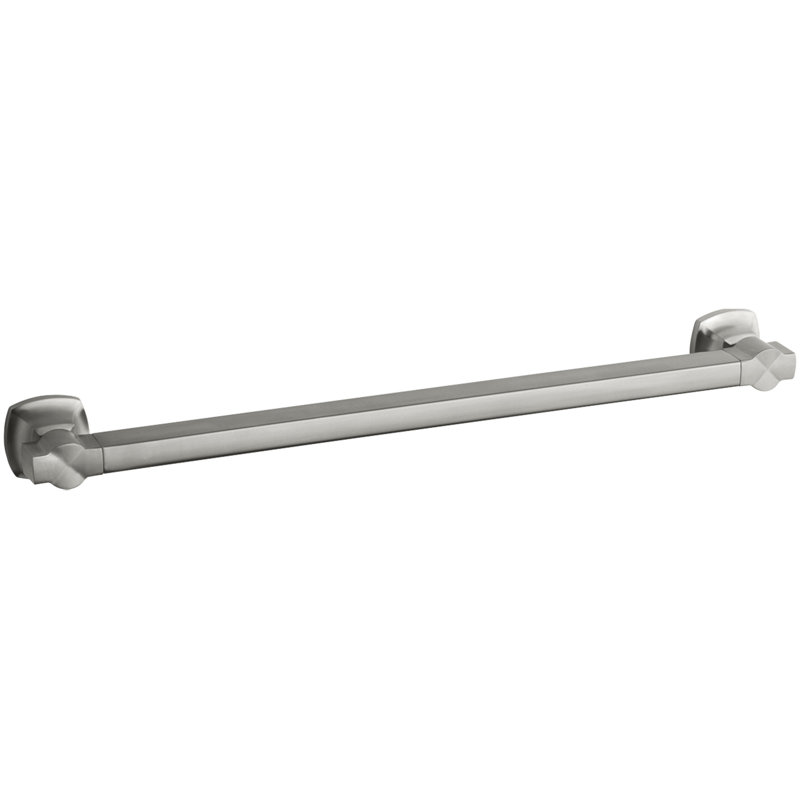 Margaux Grab Bar, Brushed Stainless, 24"W