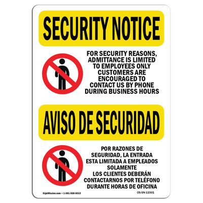 Panneau de sécurité Osha