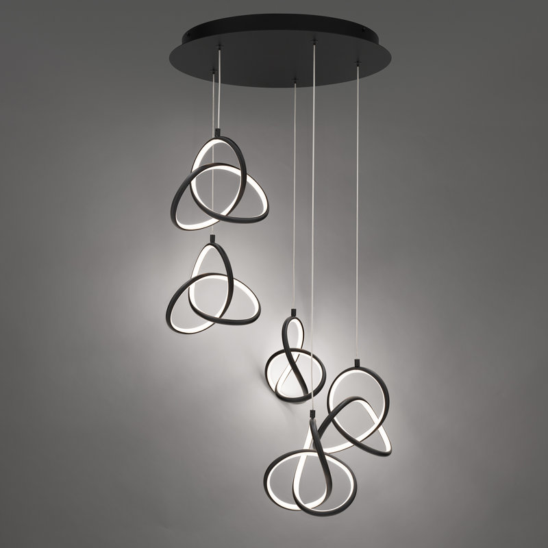 Vornado Round 5 - LED Light Pendant, Chrome