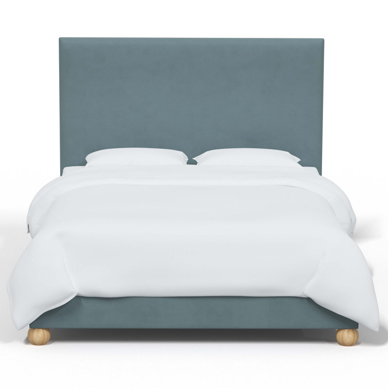 Benita Upholstered Standard Bed, Classic Ocean Velvet, California King
