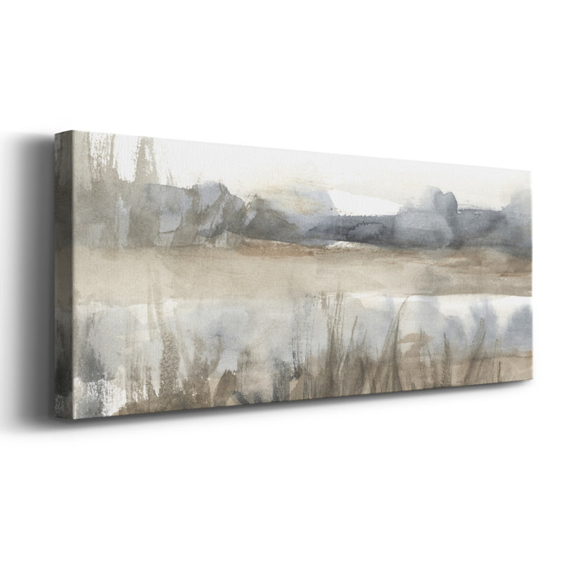 Bluegrey Marsh II sur impression sur toile, H 20 po x l 50 po x P 1,5 po