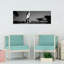 The Kiss Between A Sailor And A Nurse Sculpture Unconditional Surrender San Diego Aircraft Carrier Museum San Diego California USA by Dan Merkel - Wrapped Canvas Panoramic Print-1926007065