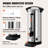 110 Cup Commercial Coffee Urn Stainless Steel Fast Brew Coffee Maker With Warming System And Easy-pour Spout For Catering, Office, Church, And Large Events